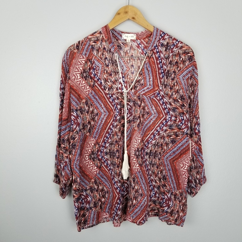 Bailey + Chloe | Bohemian Blouse Festival Top